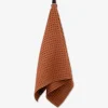 GEOMETRY Clay Waffle Hand Towel