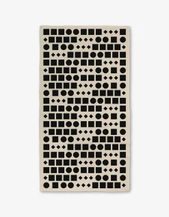 GEOMETRY Coded Luxe Bath Towel