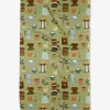 GEOMETRY Coffee Lover Tea Towel