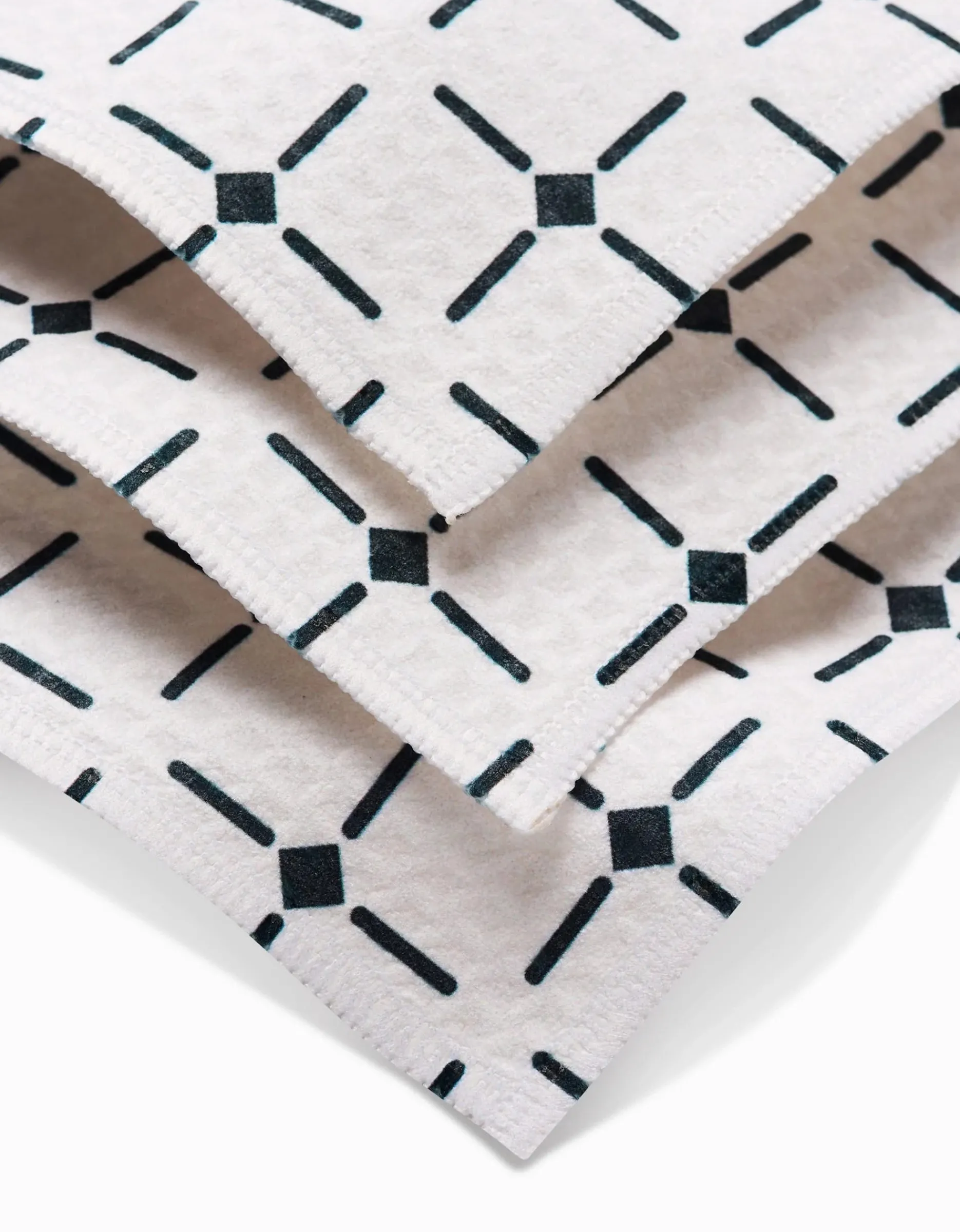 GEOMETRY Collins Luxe Washcloth Set