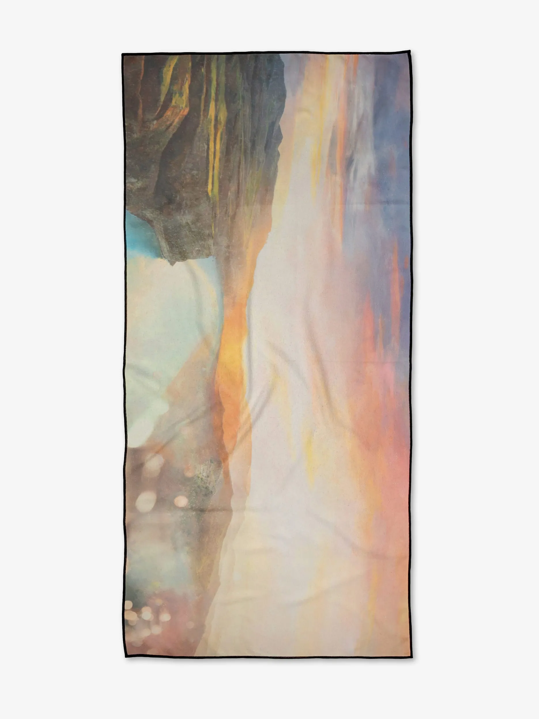 GEOMETRY Colors of the Earth Beach Towel