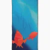 GEOMETRY Coral Glow Beach Towel