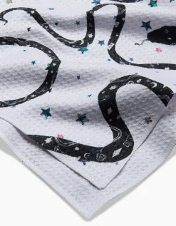 GEOMETRY Cosmic Snakes Tea Towel