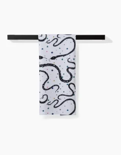 GEOMETRY Cosmic Snakes Tea Towel