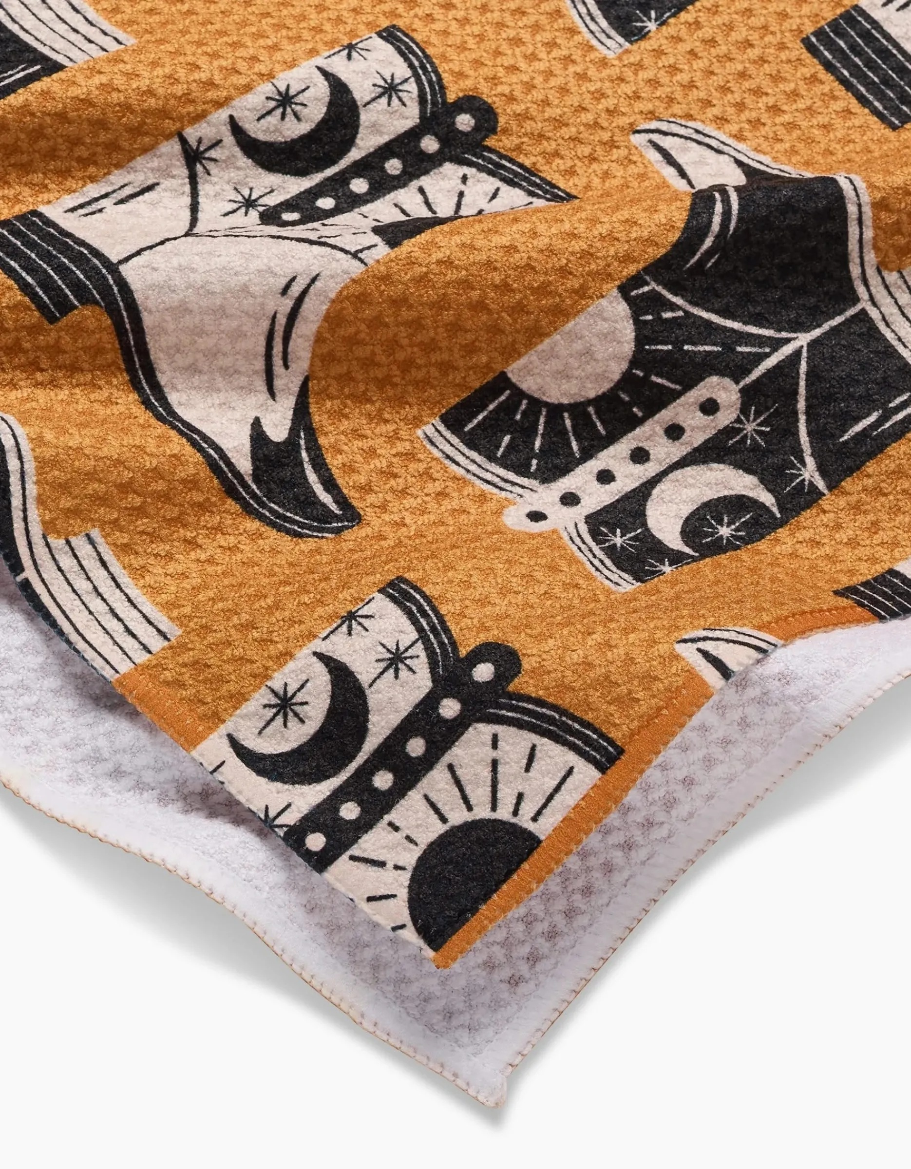 GEOMETRY Cowboy Boots Tea Towel