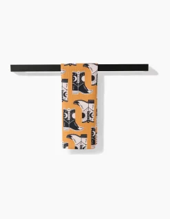 GEOMETRY Cowboy Boots Tea Towel