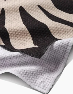 GEOMETRY Cream Monstera Bar Towel