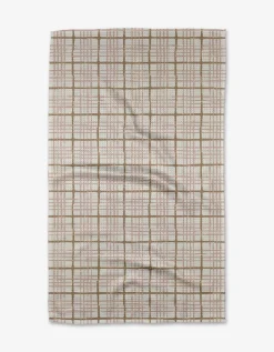 GEOMETRY Crossover Tea Towel