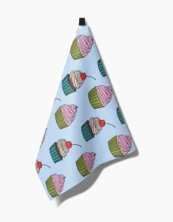 GEOMETRY Cupcake Love Tea Towel