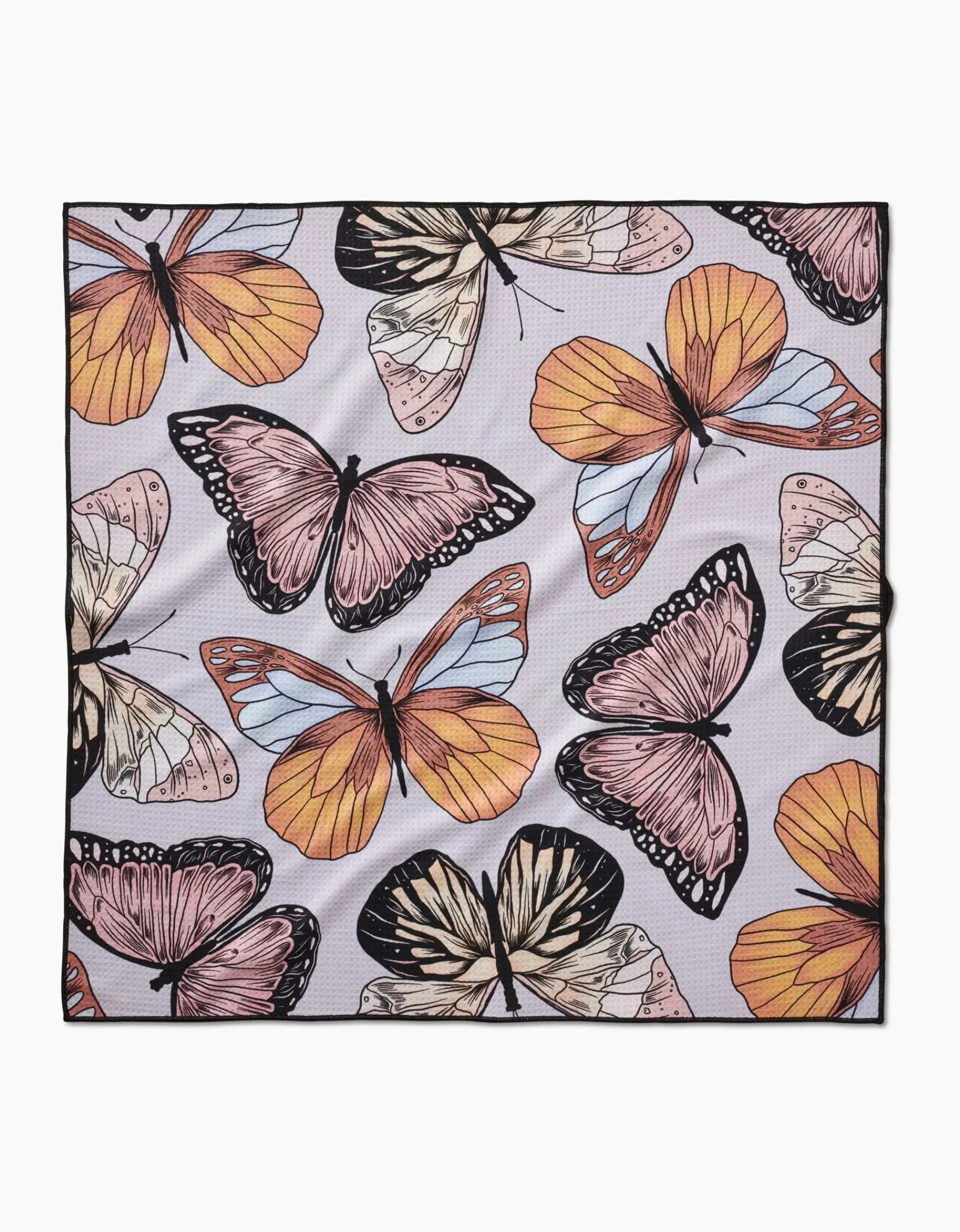 GEOMETRY Cute Butterflies Dog Towel
