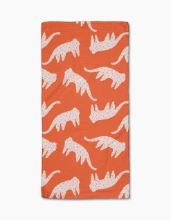 GEOMETRY Cute Cheetah Bar Towel