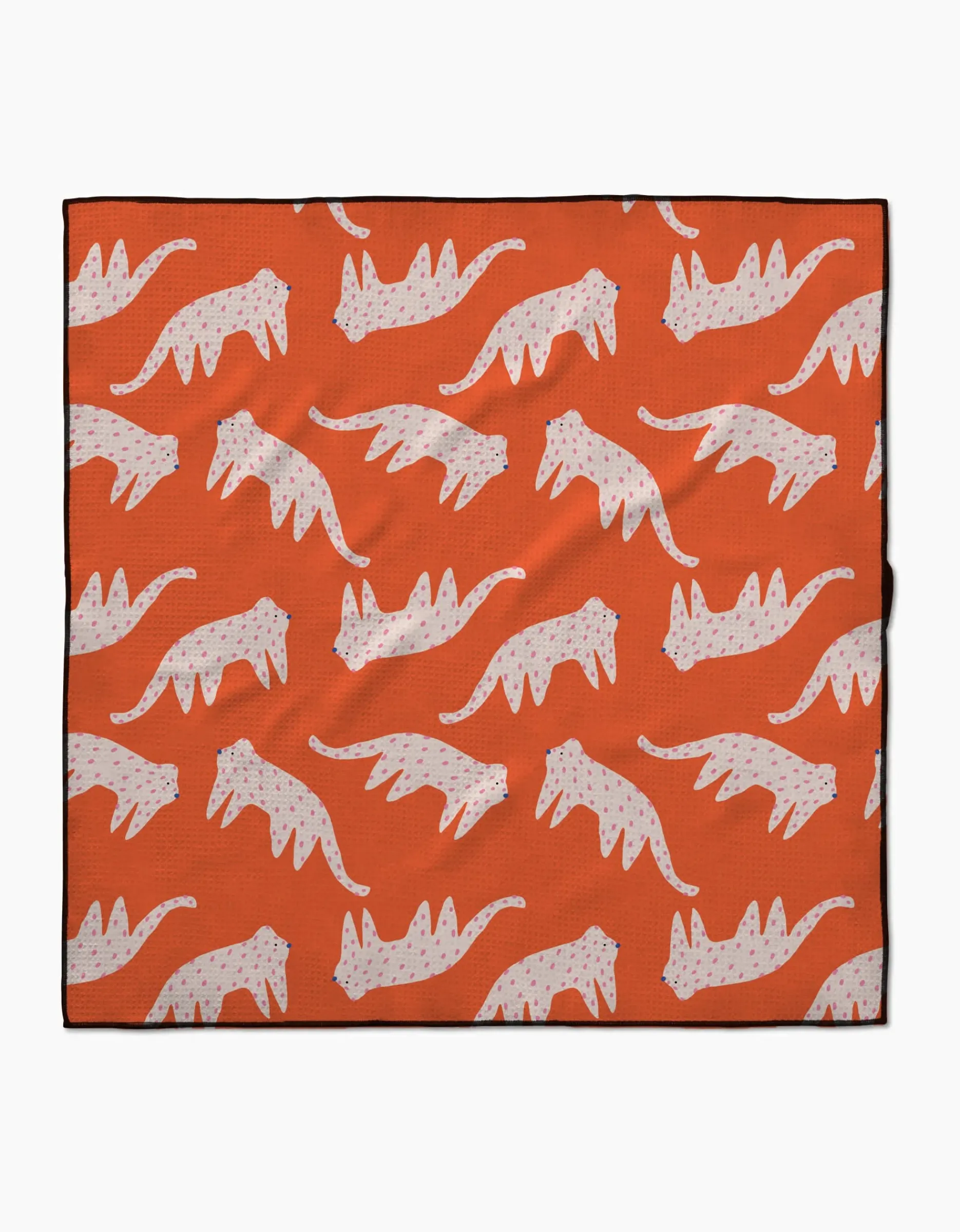 GEOMETRY Cute Cheetah Dog Towel