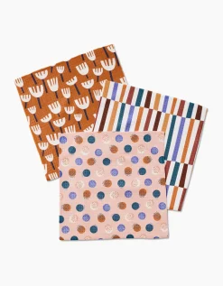 GEOMETRY Cutout Shapes Luxe Washcloth Set