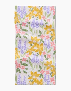 GEOMETRY Daffodil Dreams Bar Towel