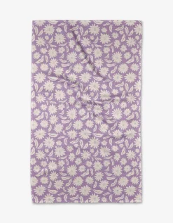 GEOMETRY Daisy Bloom Tea Towel