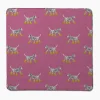 GEOMETRY Dalmatian In Boots Pink Plush Towel