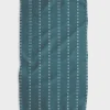 GEOMETRY Dashing - Emerald Tea Towel