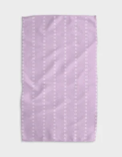 GEOMETRY Dashing - Lilac Tea Towel