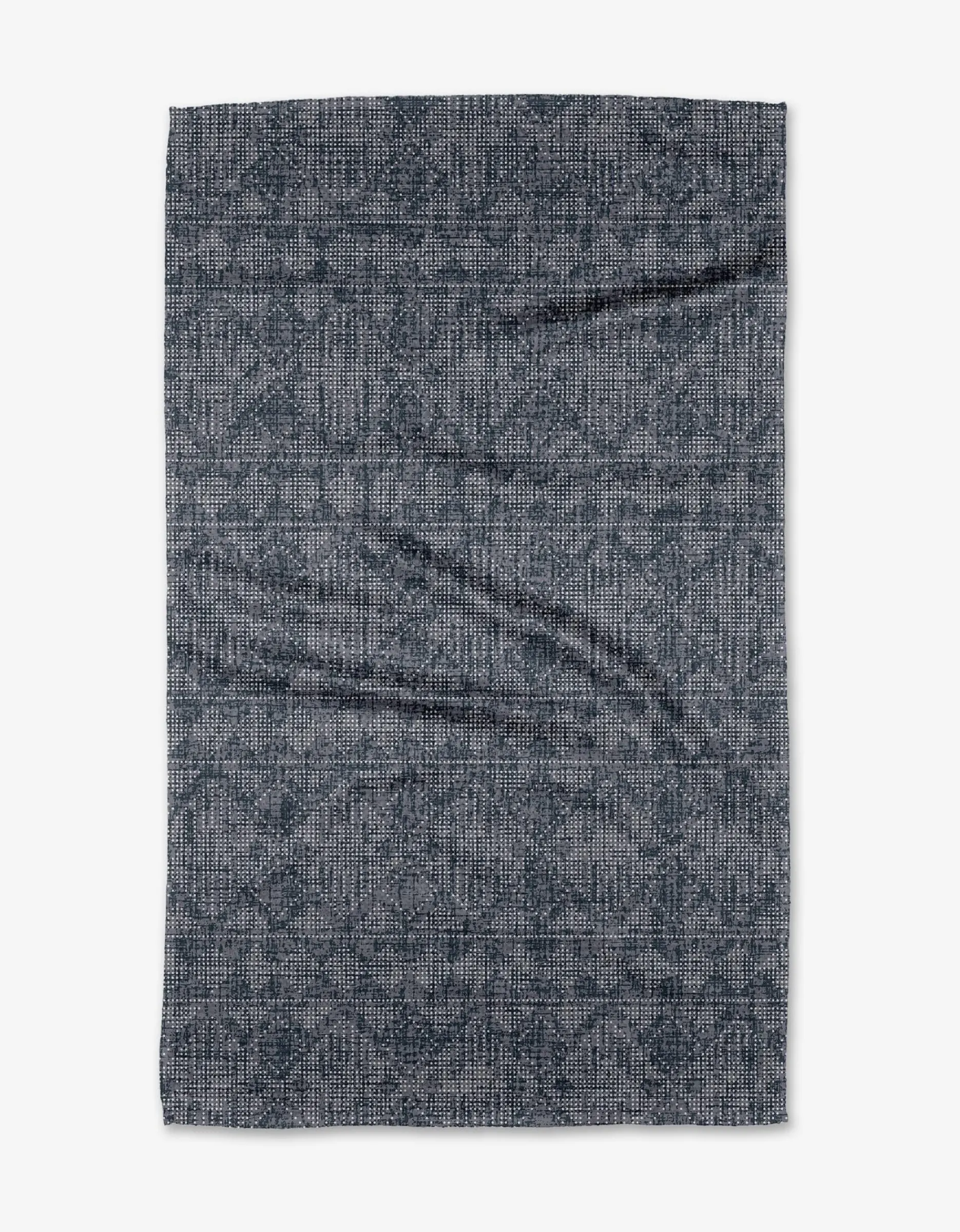 GEOMETRY Debra Blue Tea Towel