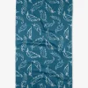 GEOMETRY Delicate Feathers Tea Towel