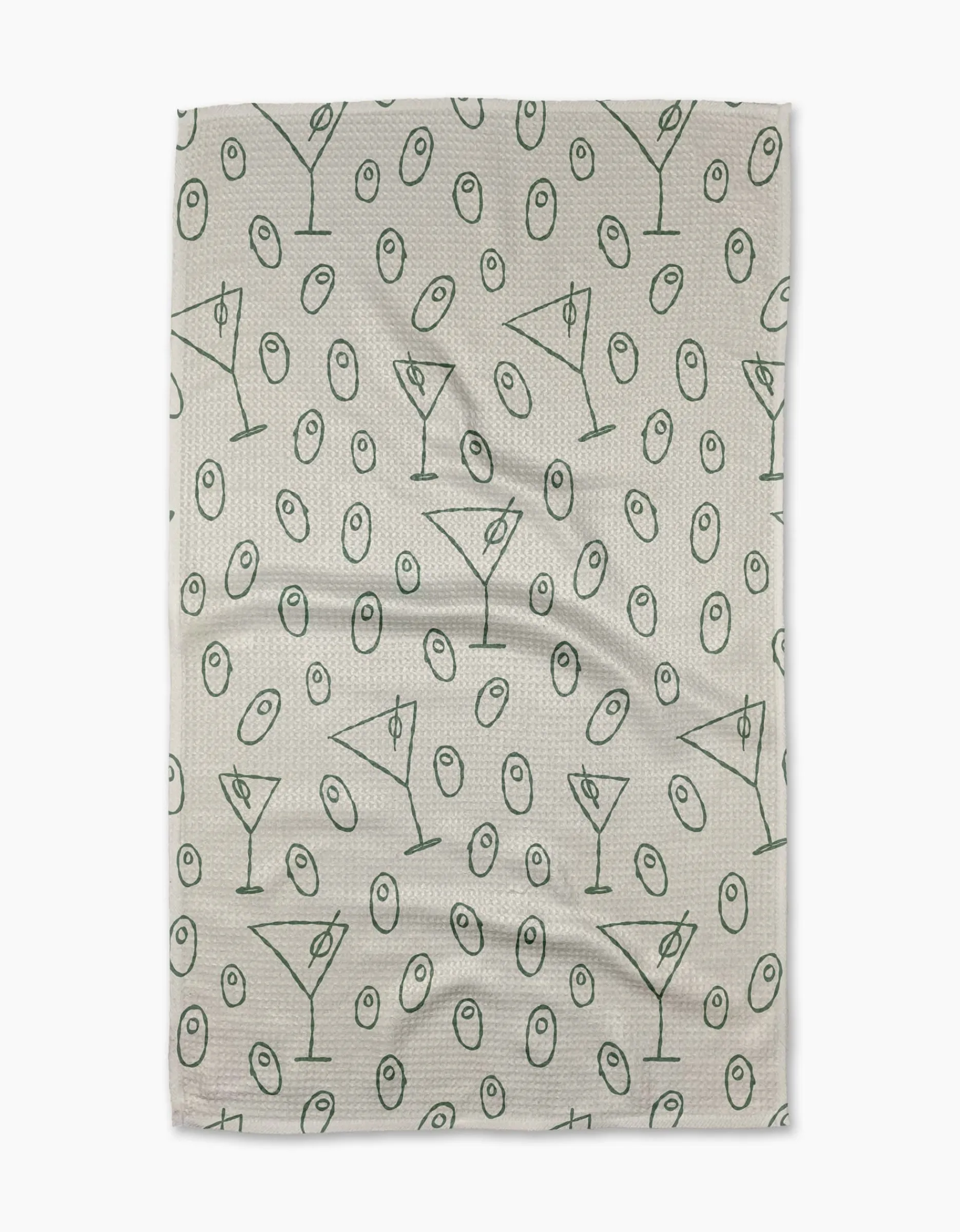 GEOMETRY Dirty Martini Tea Towel