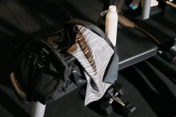 GEOMETRY Due North Midnight Fitness Towel