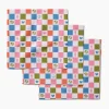 GEOMETRY Earth Day Checkers Dishcloth Set