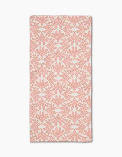 GEOMETRY Ethereal Seaweeds in Blush Bar Towel