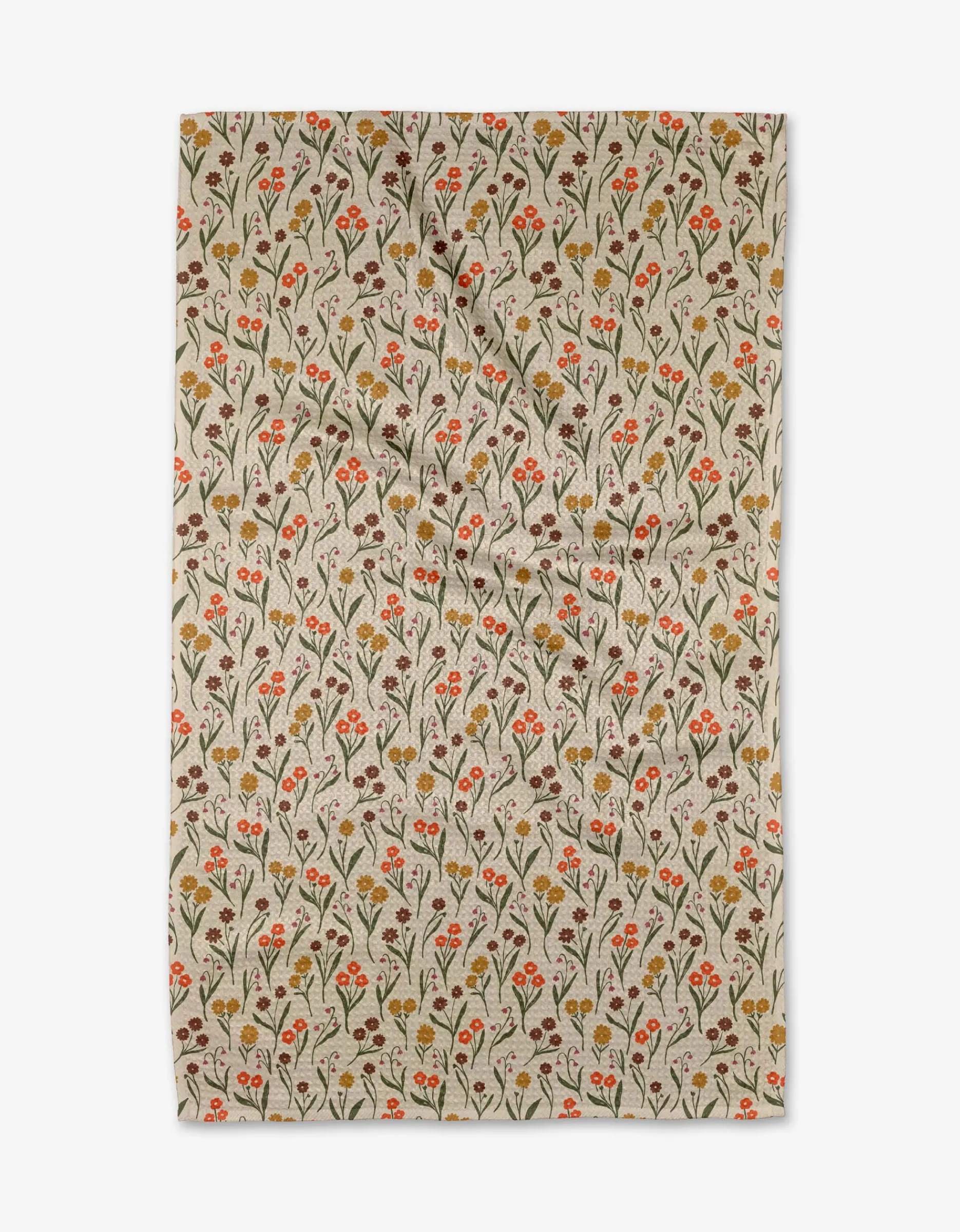 GEOMETRY Fall Blossom Tea Towel