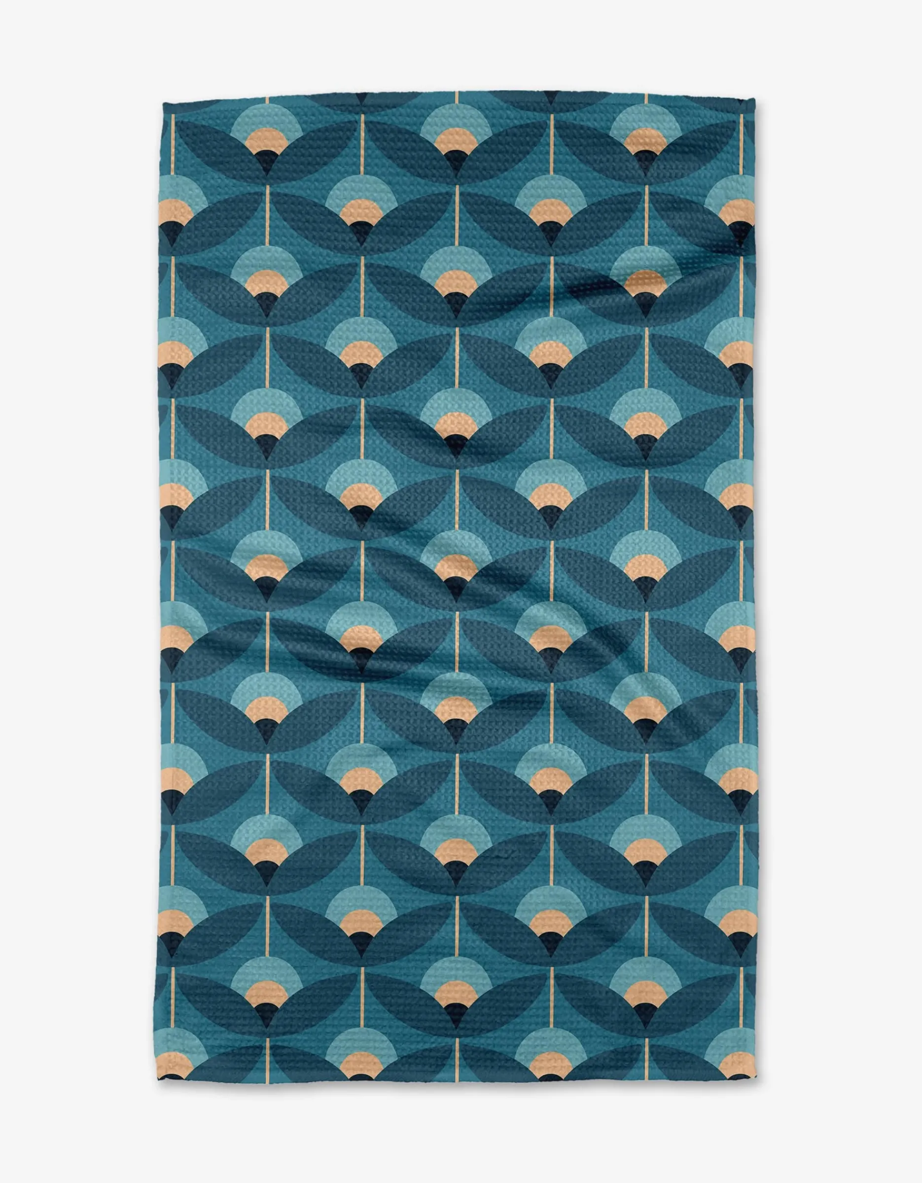 GEOMETRY Fall Florals Tea Towel
