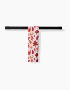 GEOMETRY Fall Leaves Bar Towel