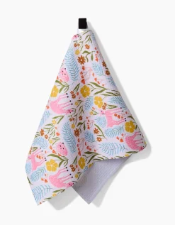 GEOMETRY Fern and Fawn Bar Towel