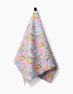 GEOMETRY Fern and Fawn Tea Towel