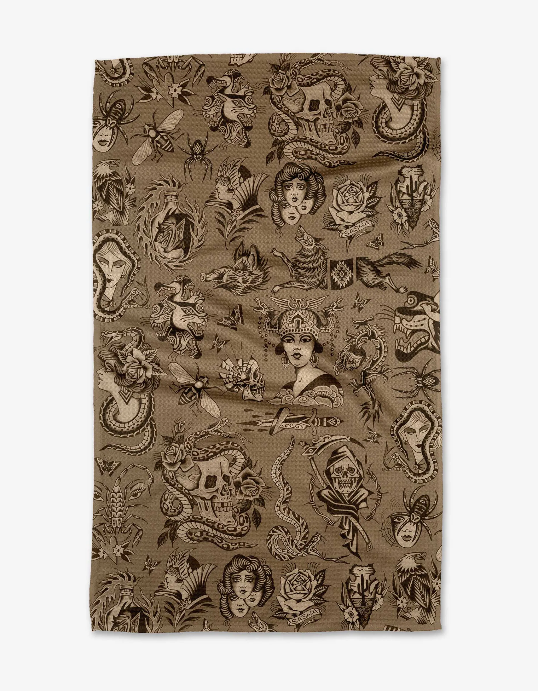 GEOMETRY Flash Tea Towel