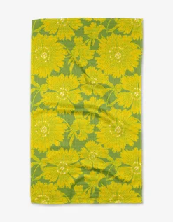 GEOMETRY Flora Tea Towel