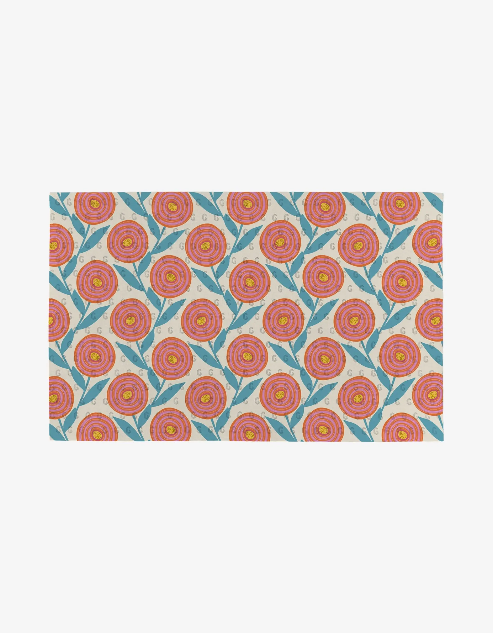 GEOMETRY Flower Parade Not Paper Towel