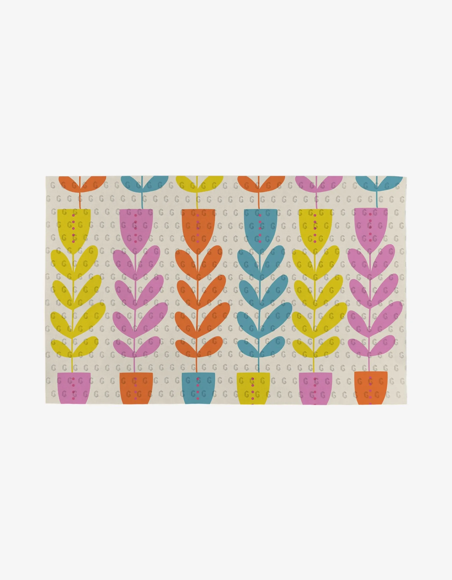 GEOMETRY Flower Parade Not Paper Towel