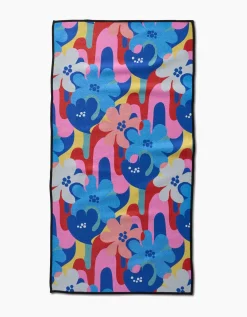 GEOMETRY Flower Powers Fitness Towel