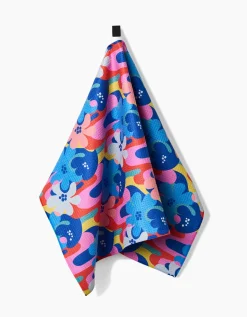 GEOMETRY Flower Powers Tea Towel