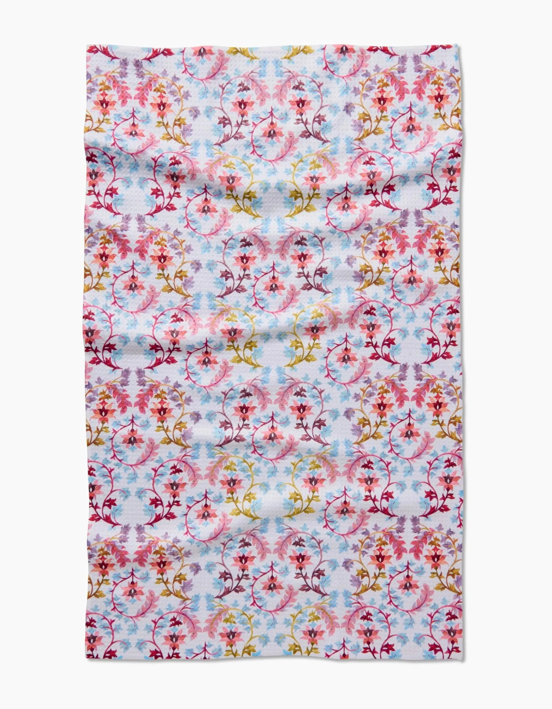 GEOMETRY Folk Tapestry Tea Towel