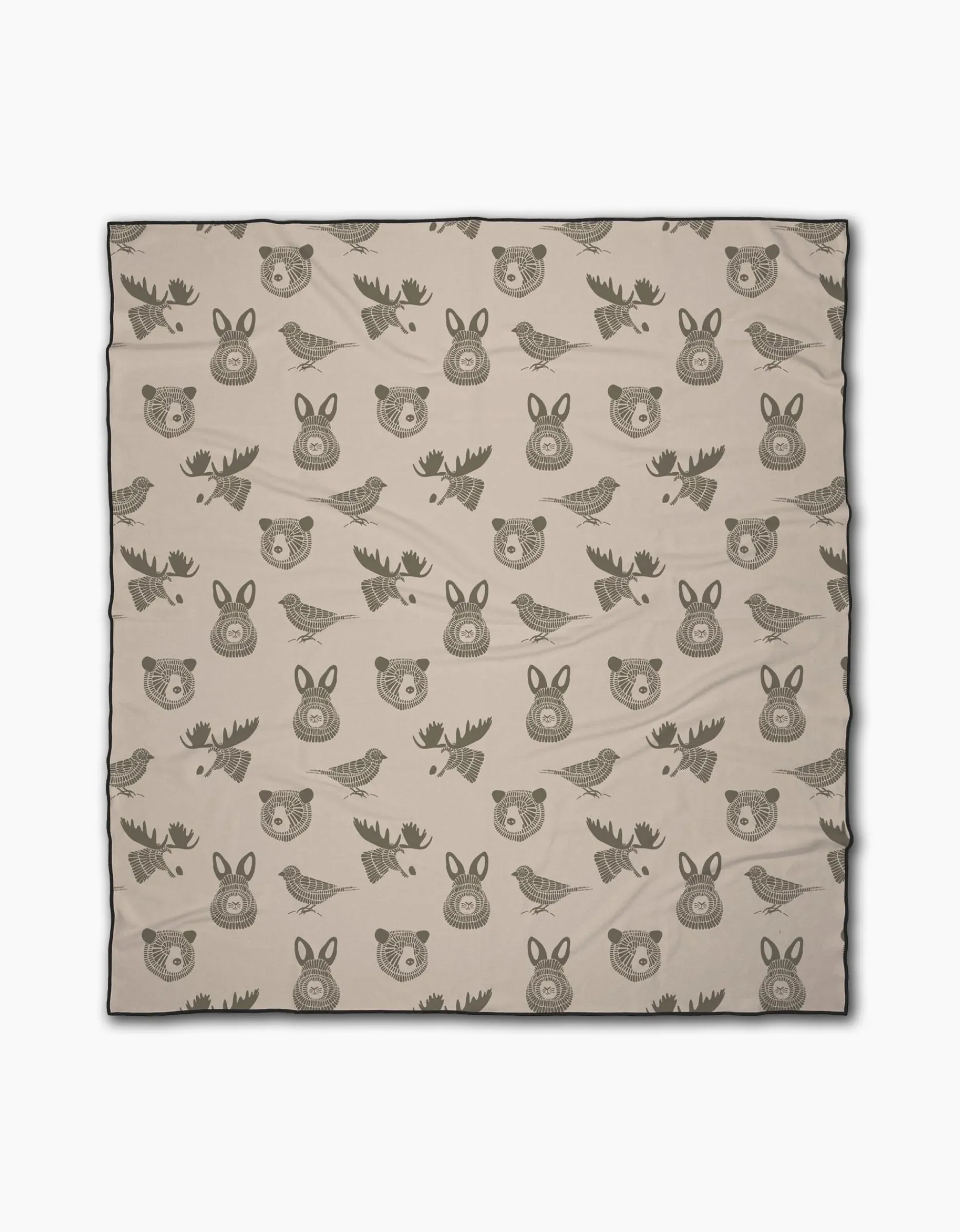 GEOMETRY Forest Animals Beach Blanket