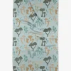 GEOMETRY Forest Friends Tea Towel