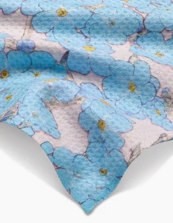 GEOMETRY Forget Me Not Floral Bar Towel