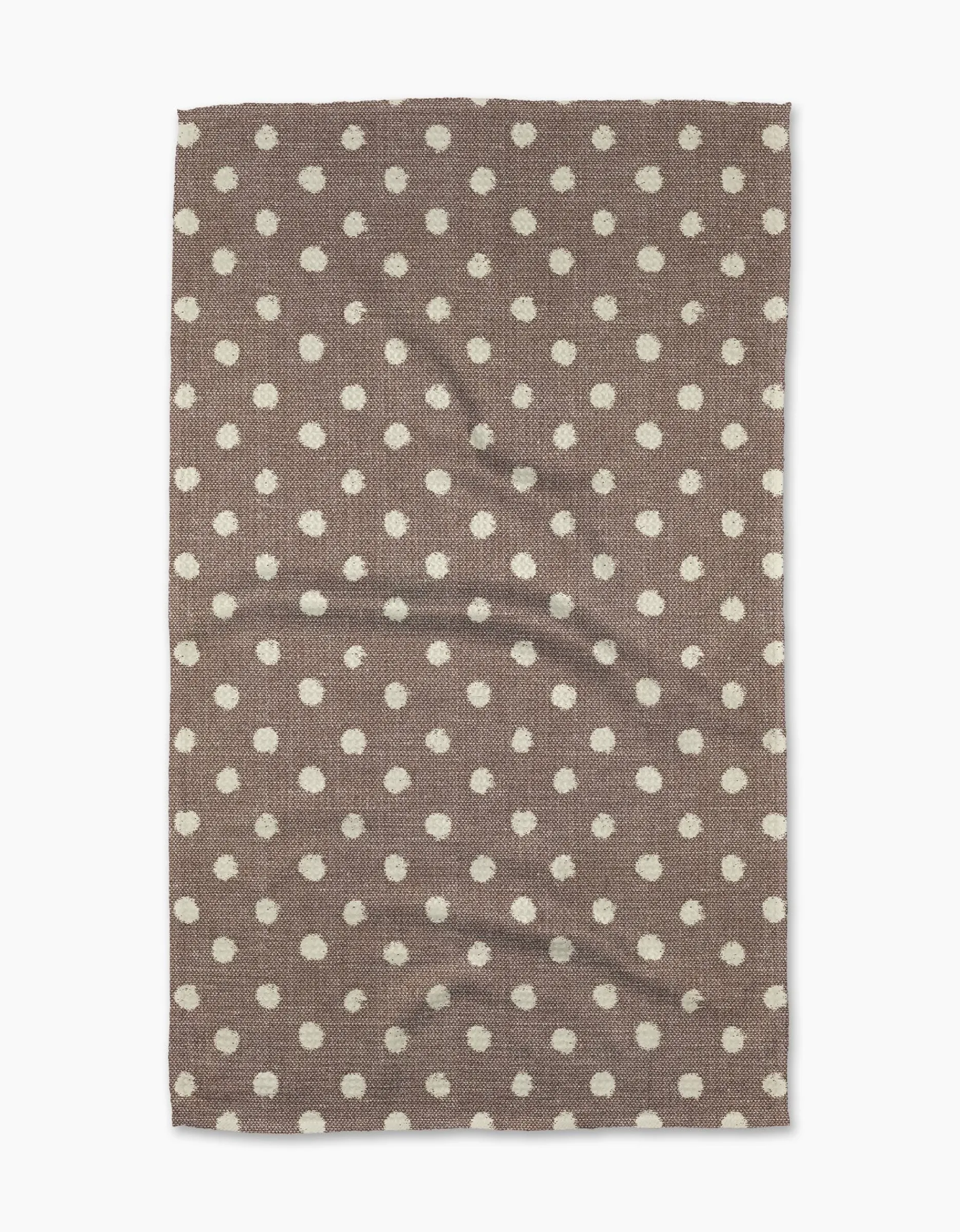 GEOMETRY Freckle Off White Tea Towel