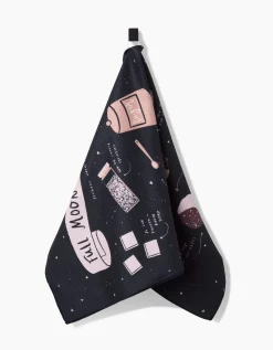GEOMETRY Full Moon Cookies Tea Towel