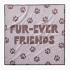 GEOMETRY Fur Ever Friends Dog Towel