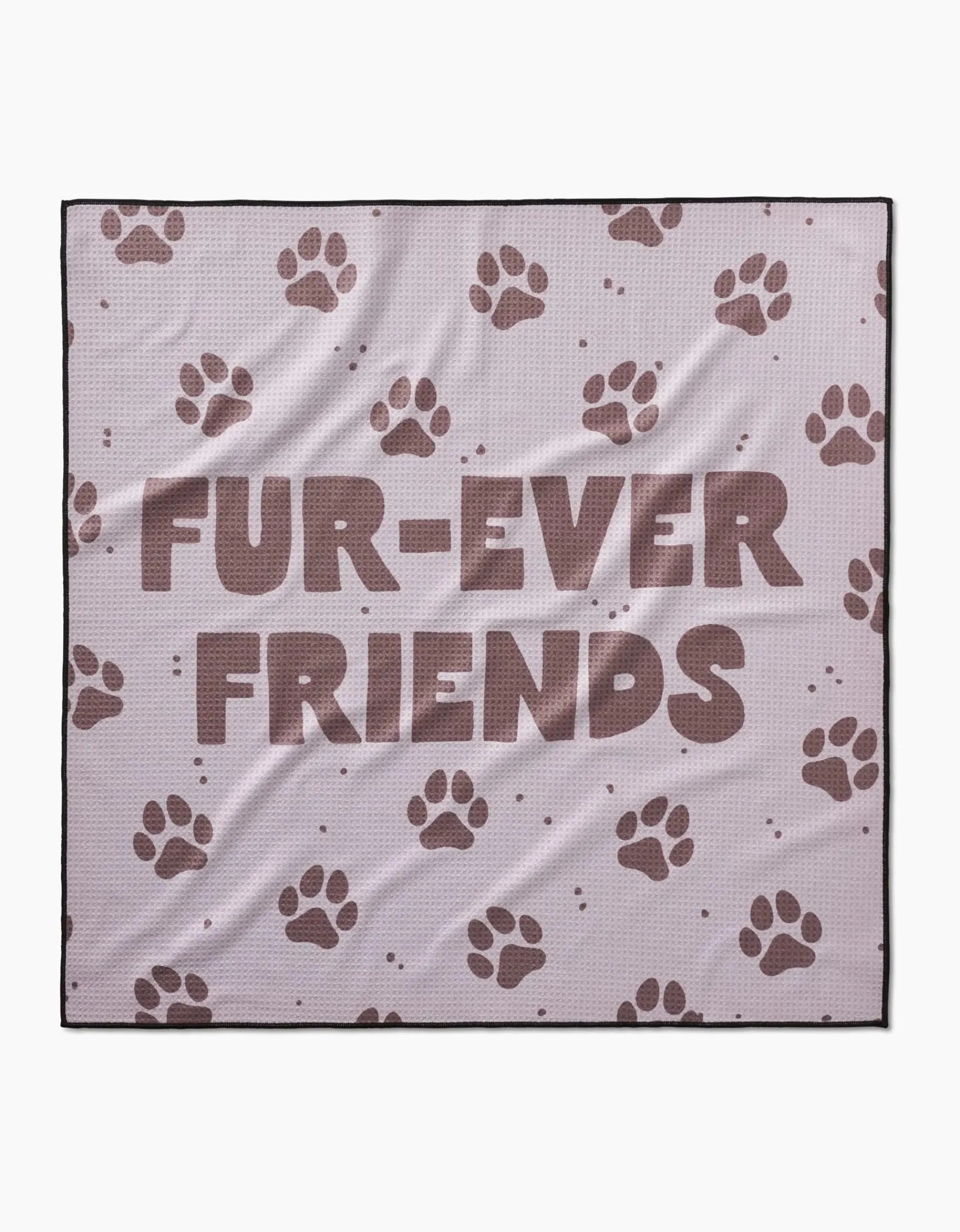 GEOMETRY Fur Ever Friends Dog Towel