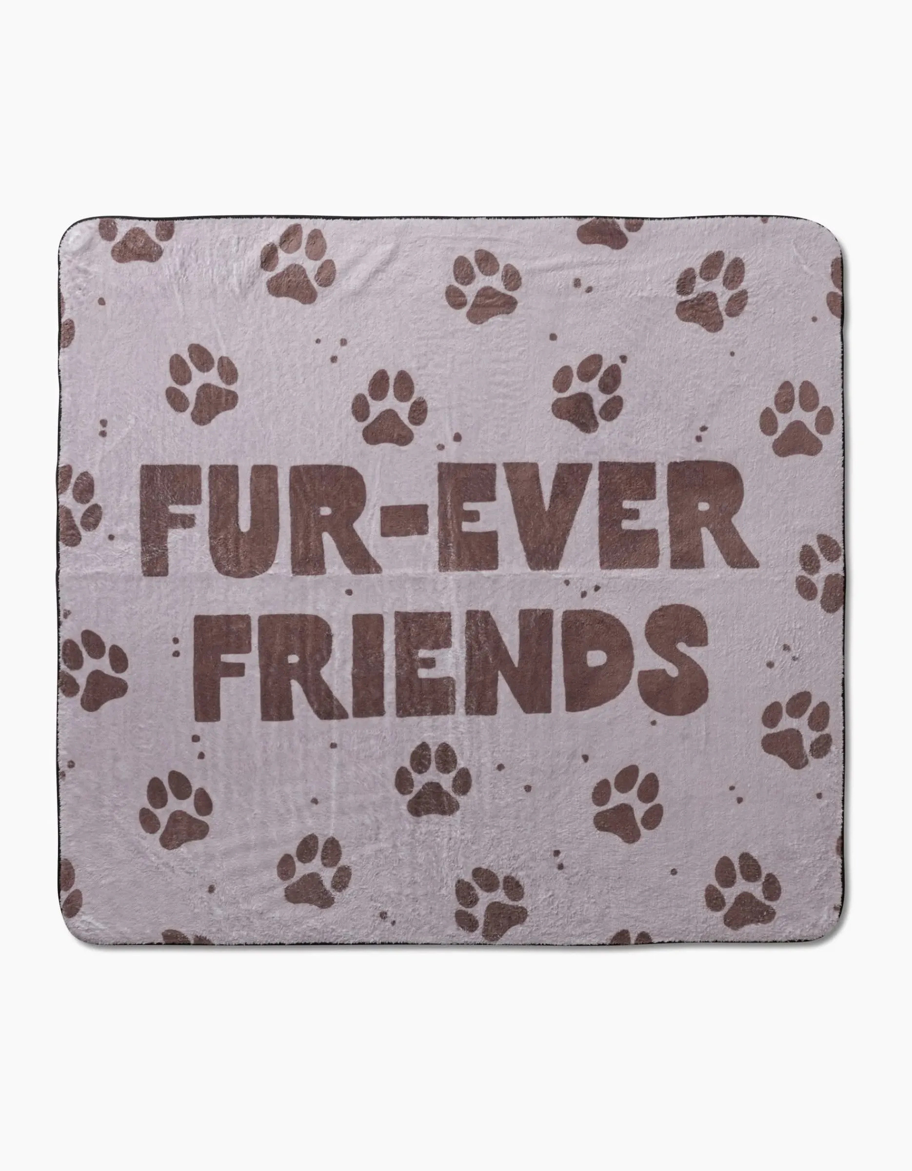 GEOMETRY Fur Ever Friends Plush Towel