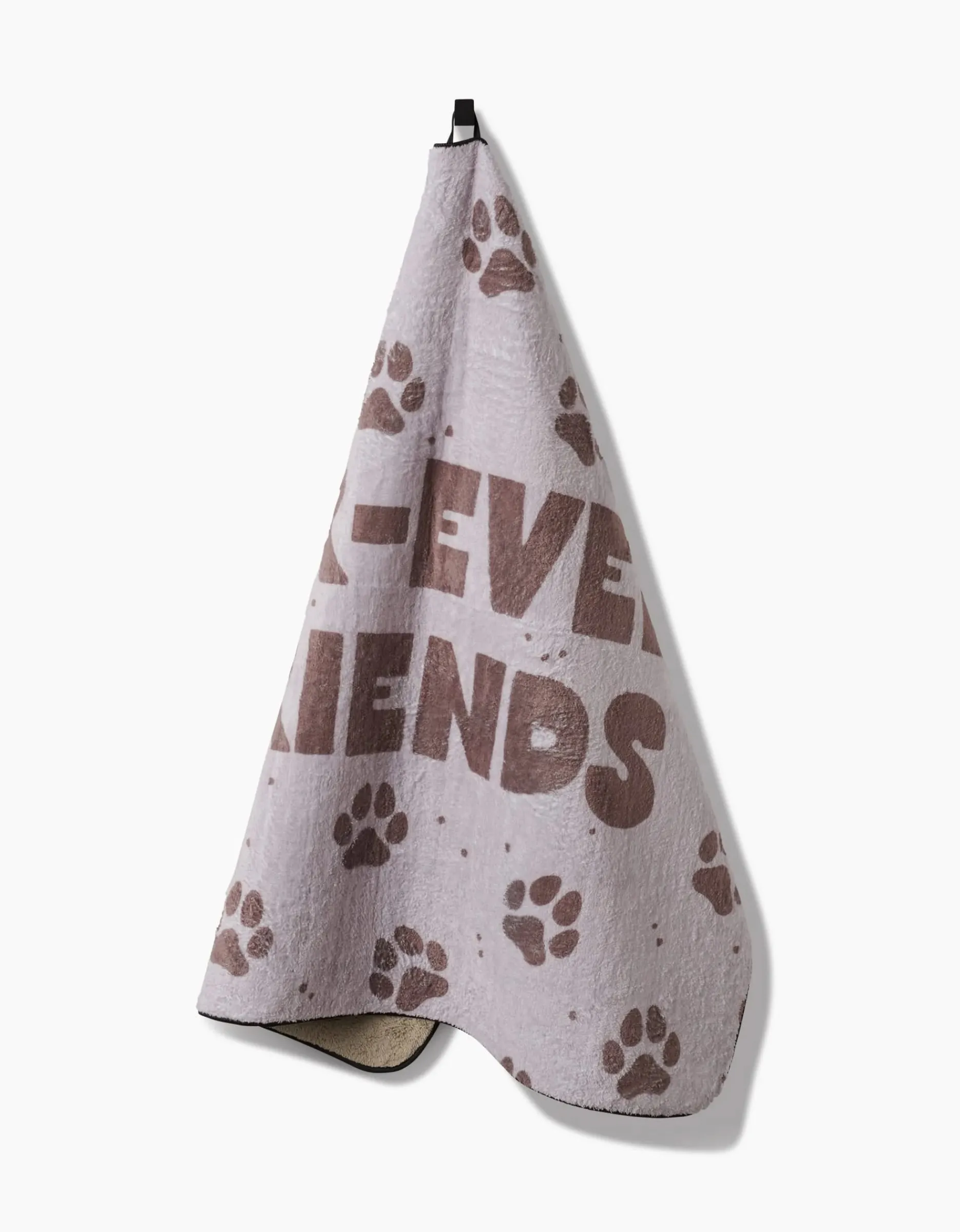 GEOMETRY Fur Ever Friends Plush Towel