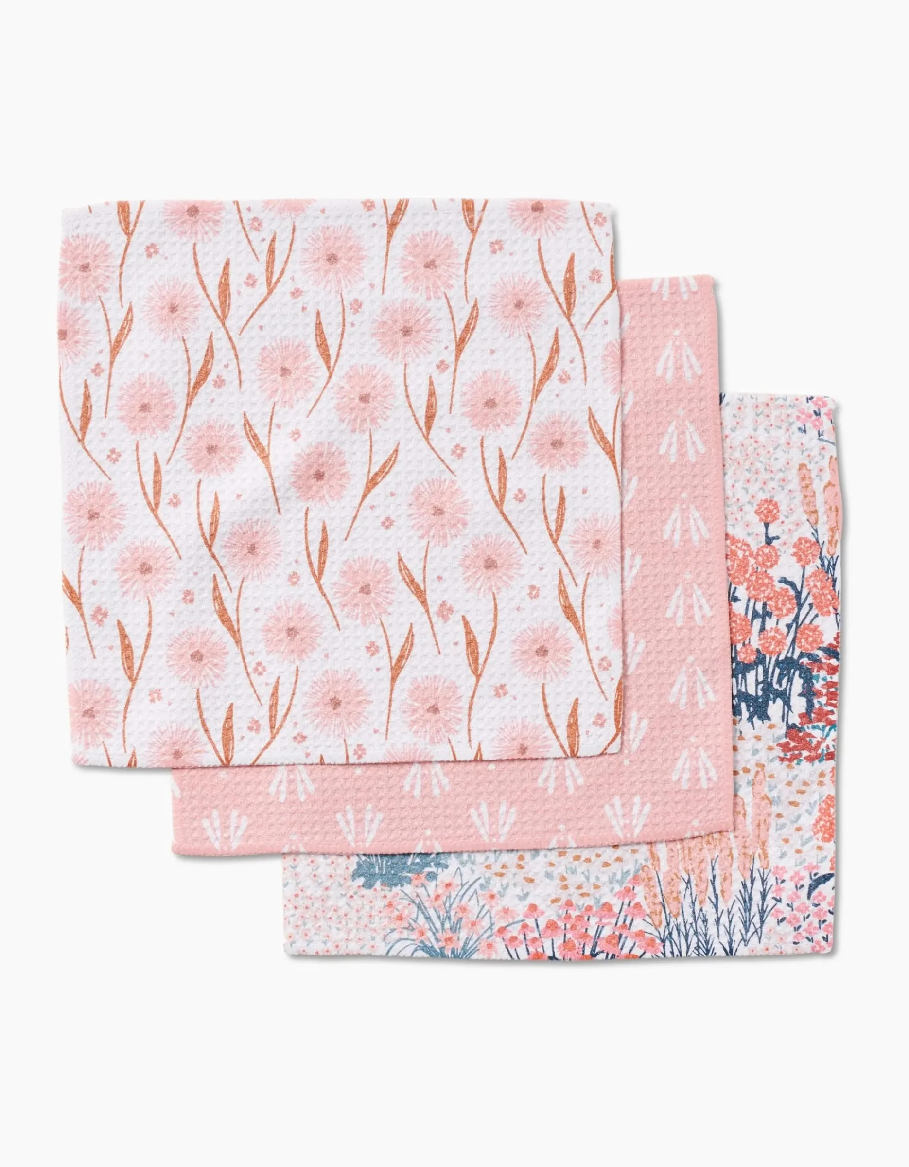 GEOMETRY Garden Bloom Dishcloth Set